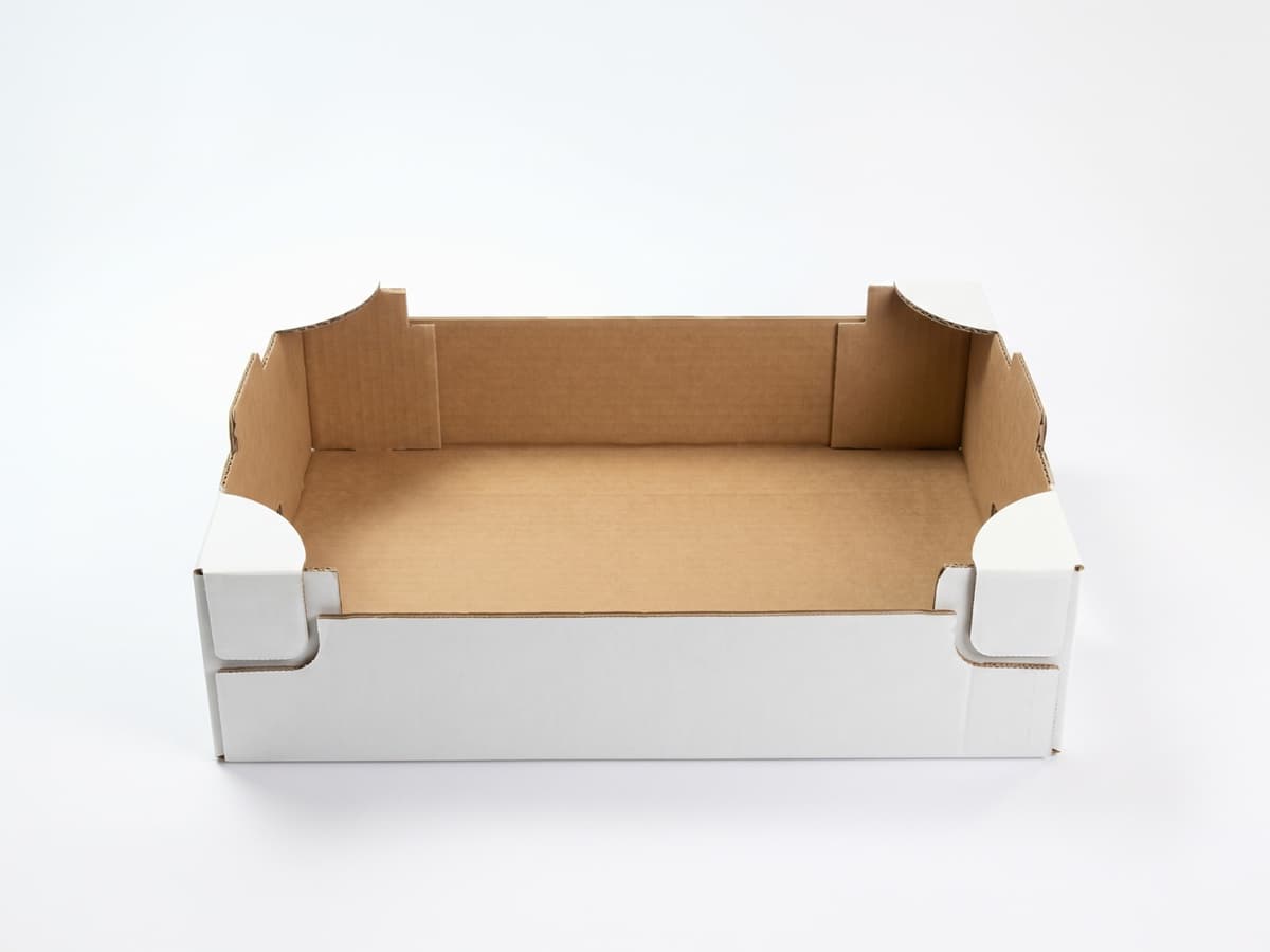 Cardboard box for fruit