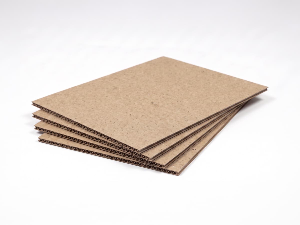 Corrugated cardboard pads